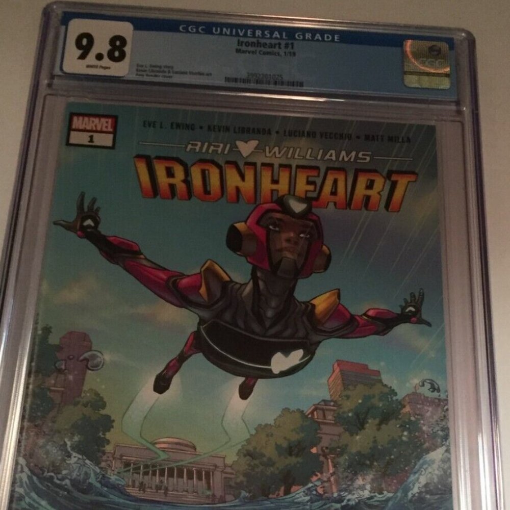 2019 Marvel Comics RiRi Williams Iron Heart #1 CGC 9.8